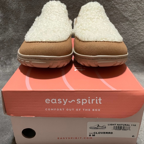 EASY SPIRIT WOMEN'S 8 M SHERPA SLIPPERS - Picture 5 of 7